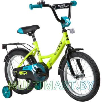 Детский велосипед Novatrack Vector 163VECTOR.GN20 (зеленый/черный, 2020) картинка 2